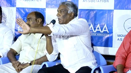 Maa Press Meet : Tammareddy Bharadwaja Shouts On Media