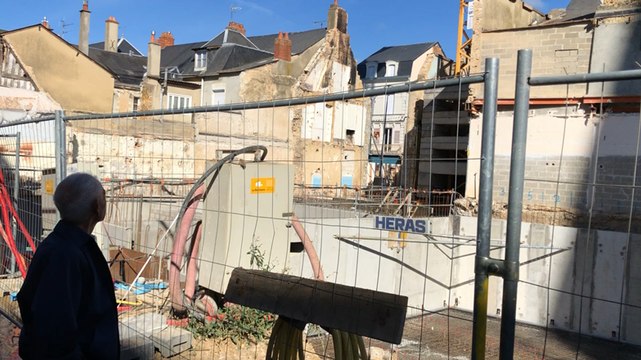 Visite de chantier du nouveau cinéma