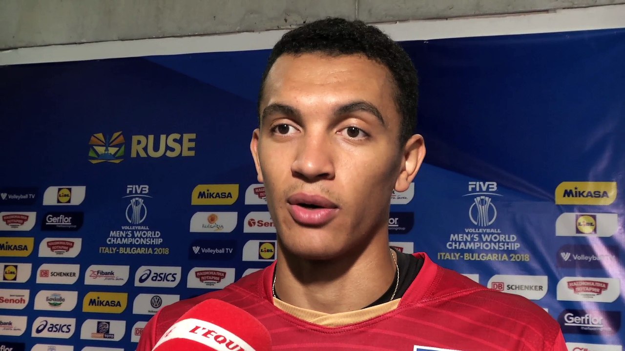 Mondial Volley 2018 - Barthélémy Chinenyeze après France/Egypte