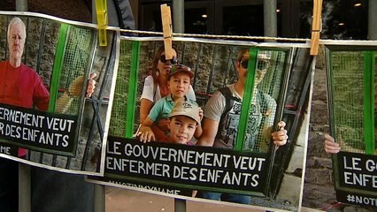 Protesters in Belgium condemn migrant detentions
