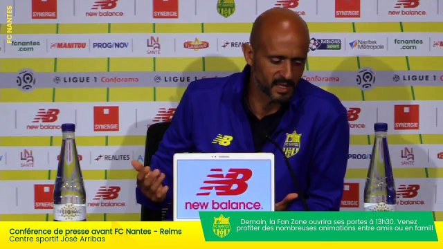 Miguel Cardoso avant FC Nantes - Stade de Reims