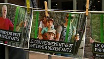 Protestas en Bélgica por la decisión del Gobierno de encerrar a familias de inmigrantes en centros