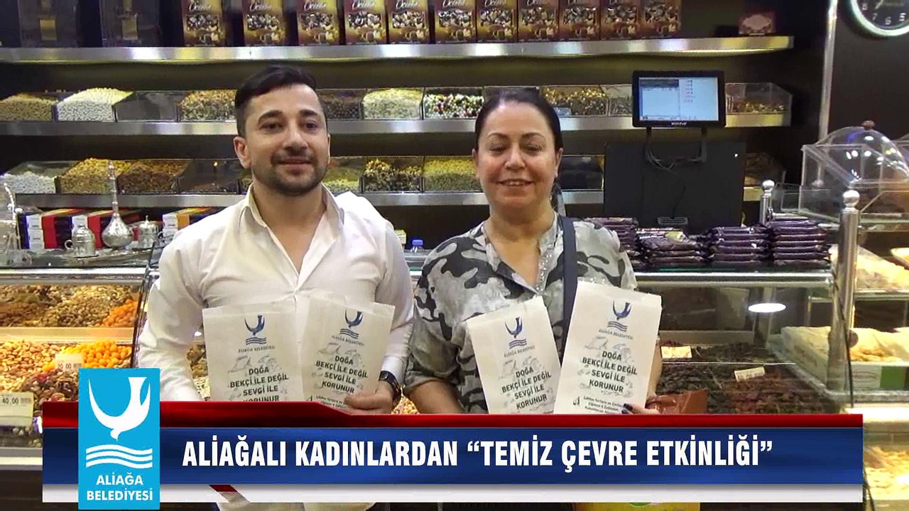 ALİAĞALI KADINLARDAN “TEMİZ ÇEVRE ETKİNLİĞİ”