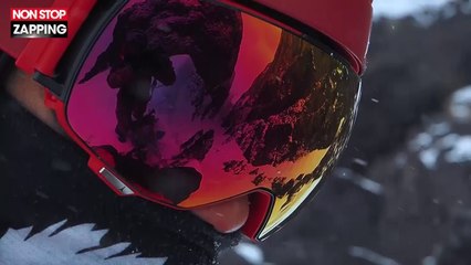 Ski : l'incroyable descente d'un "couloir" vertigineux au Chili (vidéo)