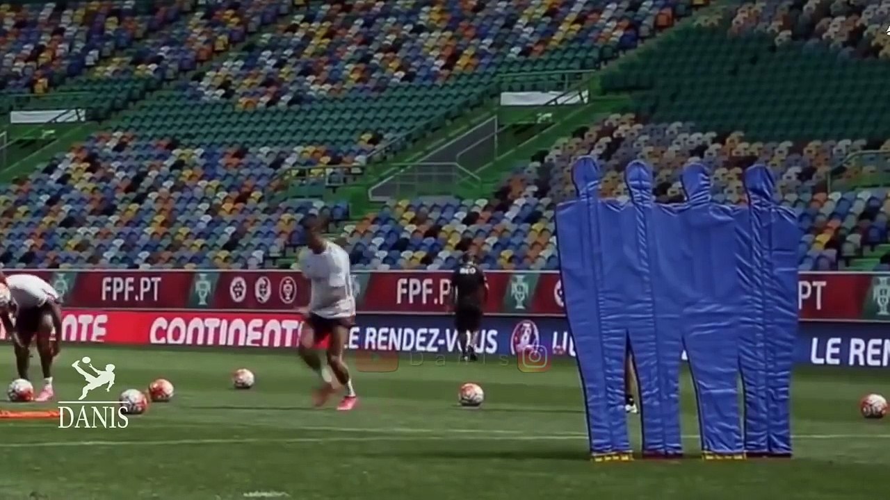 7 Times C.RONALDO Recreated Training Goals In Matches