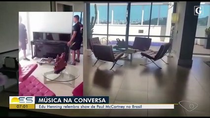 Veja quarto em que Paul McCartney ficou hospedado durante sua passagem pelo ES