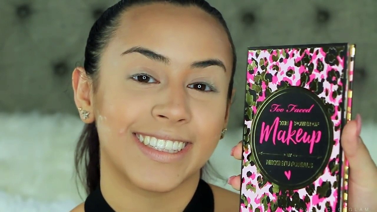 Blue Smokey Eye   The Power Of Makeup By NikkieTutorials Palette