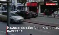 Şişli'deki döviz bürosuna soygun anı kamerada