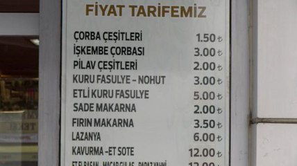 Lokanta 'Uygun Fiyat Tarifesi' ile Sosyal Medyada Gündem Oldu