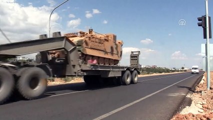 Suriye sınırına askeri sevkiyat sürüyor - HATAY