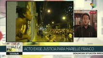 Brasil: a 6 meses de su asesinato exigen justicia para Merielle Franco