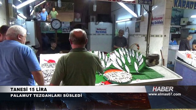 Palamut tezgahları süsledi