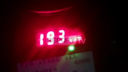 Me 193 km/orë e xhama të zinj, policia ndalon të riun në autostradë, 'dikush po pret në shtëpi'