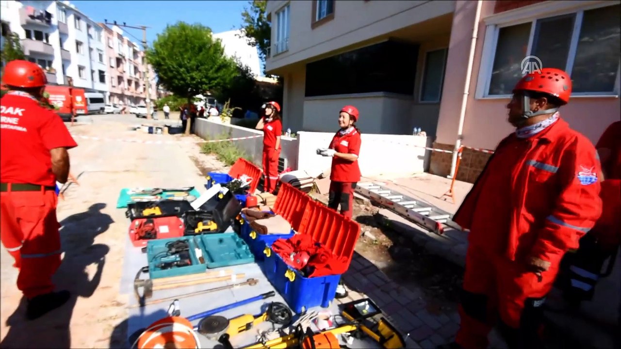 3. Uluslararası Kentsel Arama Kurtarma Dar Alanda Müdahale Tatbikatı - BALIKESİR