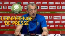 Conférence de presse AC Ajaccio - Paris FC (0-0) : Olivier PANTALONI (ACA) - Mecha BAZDAREVIC (PFC) - 2018/2019