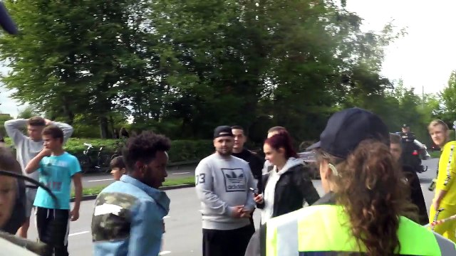 Mand: Min datter blir' snart dommer, hun kommer efter dig! (Varbergparken, 9.9.2018)