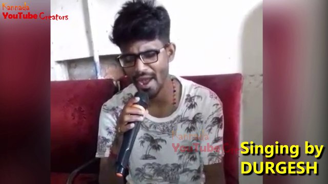 Kavya Kavya Kannada Video Song Singing by Durgesh | Darshan