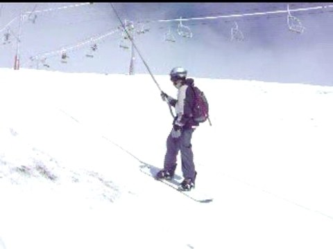 snowboard 360 tire-fesses