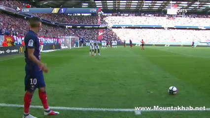 faycal fajr assist vs L'OL