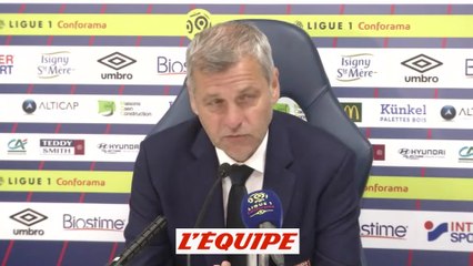 Genesio «Je suis très en colère» - Foot - L1 - OL