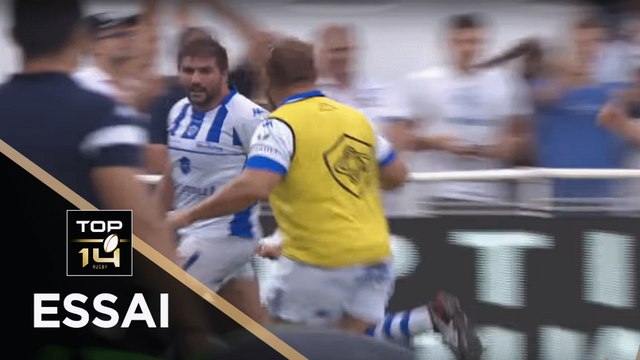 TOP 14 - Essai Marc-Antoine RALLIER 2 (CO) - Castres - Grenoble J4 - Saison 2018/2019