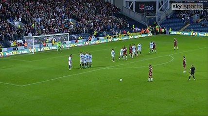 Conor Hourihane free-kick goal | Blackburn 1-1 Aston Villa | EFL Championship