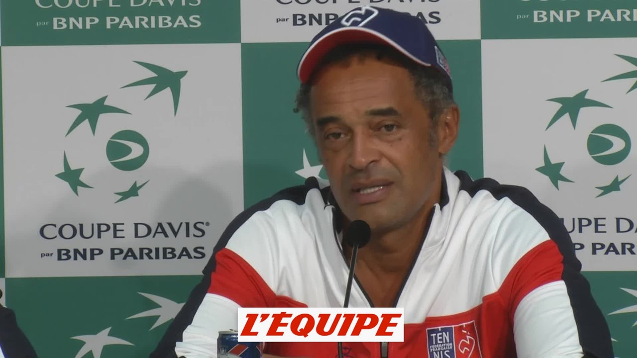 Noah «Il s'est passé plein de belles choses» - Tennis - Coupe Davis