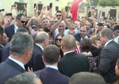 Erdoğan'a Azerbaycan'da Sevgi Seli