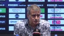 Beşiktaş - Evkur Yeni Malatyaspor Maçının Ardından - Şenol Güneş (2)