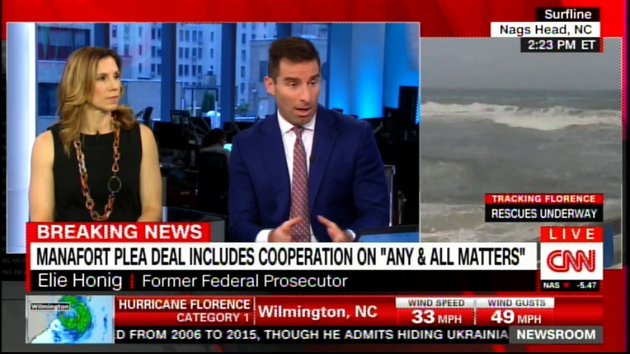 Panel discuss Manafort plea deal includes cooperation on "Any & All matters". #Breaking #CNN #News #Manafort