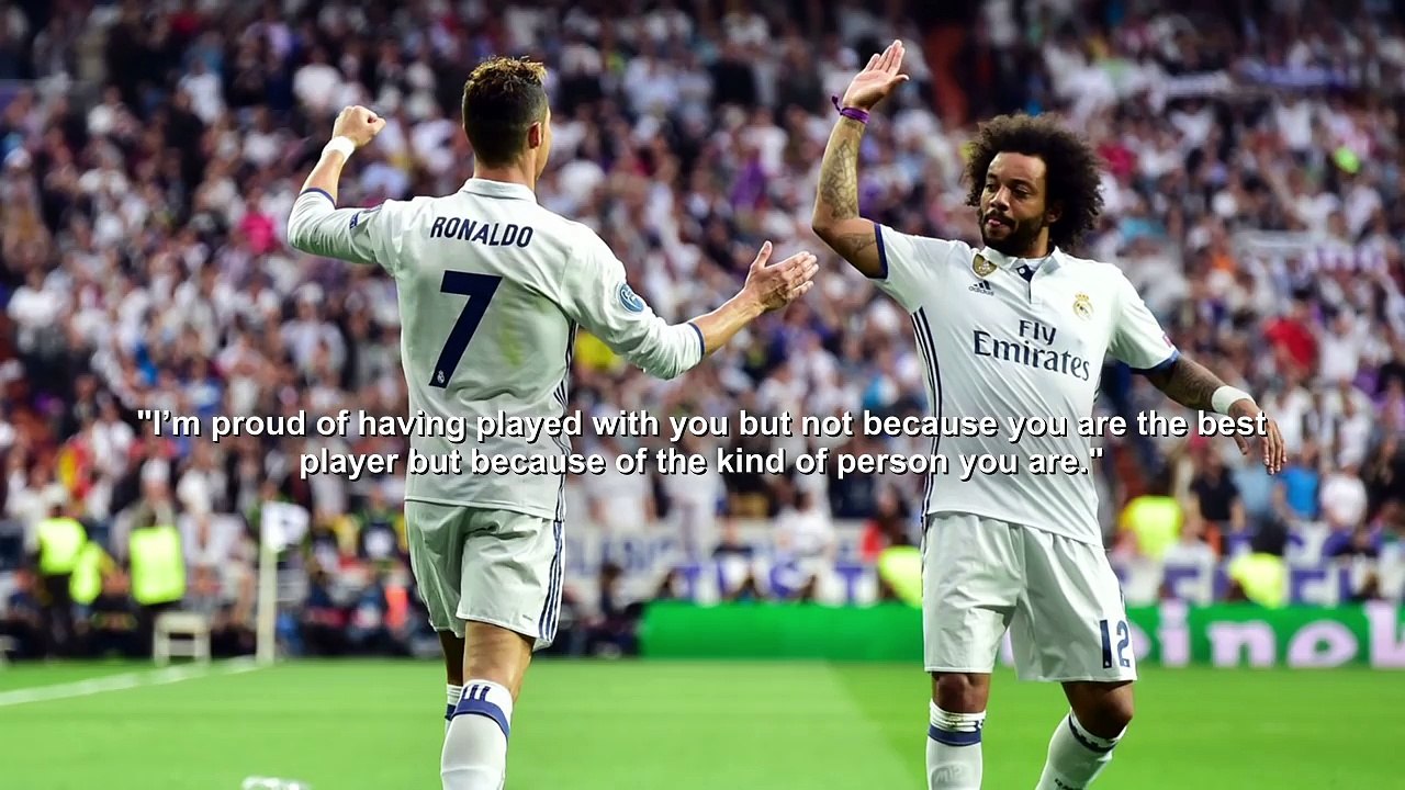MARCELO`S EMOTIONAL REACTION TO CRISTIANO RONALDO LEAVING REAL MADRID!