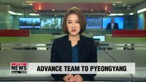 S. Korean advance team leaves for Pyeongyang ahead of summit