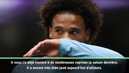 Man City - Guardiola : "On n'a jamais douté de Sané"