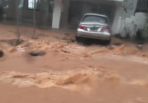 Typhoon Mangkhut Brings Flash Flooding to The Philippines