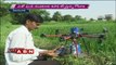 Vijayawada man uses Drones for spraying pesticides