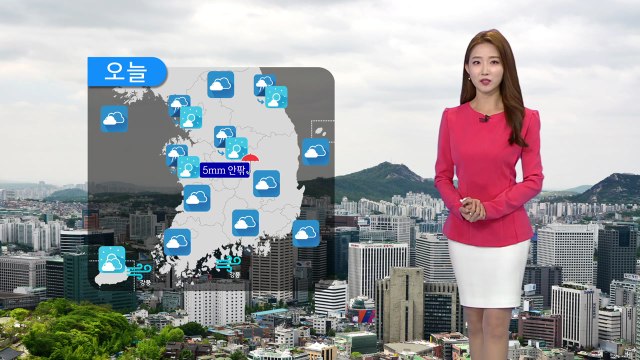 [날씨] 오후까지 산발적 가을비...제주·남해안 너울성 파도 / YTN