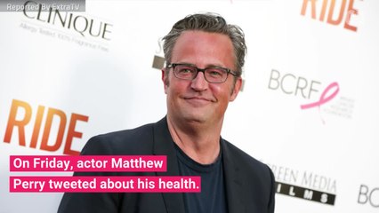 Matthew Perry Tweets About Long Hospital Stay
