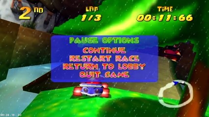 Diddy Kong Racing #49 [Wizpig - Boss Race] O porco mágico alienígena gigante