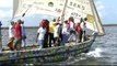 Kenyans hope recycled plastic boat will inspire progress