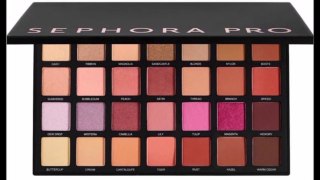 Sephora Pro Collection - New Nudes Palette  Swatches