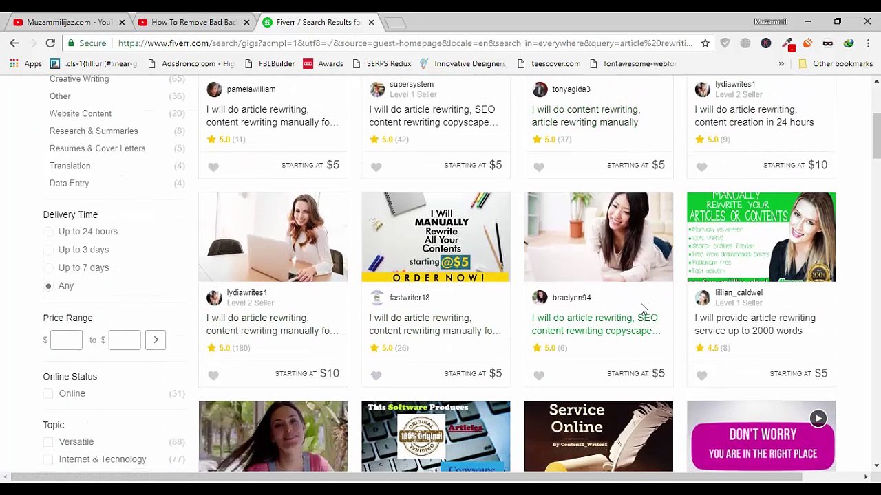 How To Earn Money With Fiverr Without Skill Class #1 Fiverr Without Skill Urdu Hindi