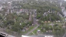 Coast Guard Flight Assesses Flood Damage in North Carolina's New Bern