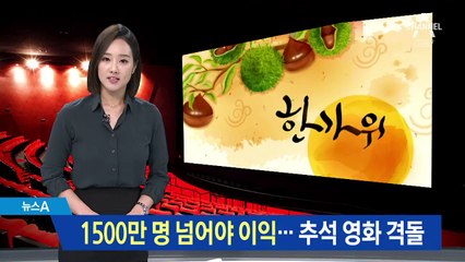1500만 명 넘어야 이익…극장가 ‘추석 대전’ 시작
