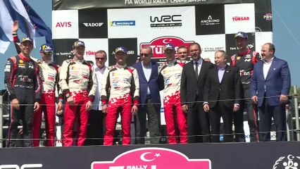 Cumhurbaşkanı Erdoğan, Dünya Ralli Şampiyonası'nın ödül törenine katıldı (2) - MUĞLA