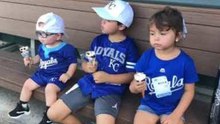 2-Year-Old With Spina Bifida Plays Baseball With KC Royals