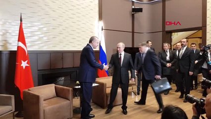 Erdoğan ve Putin Görüşmesi Arşiv