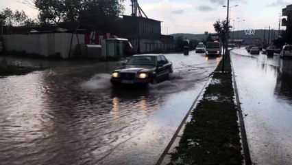 Sağanak hayatı olumsuz etkiledi - SAKARYA