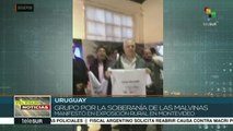 Uruguay: manifiestan en reclamo de soberanía de las Malvinas