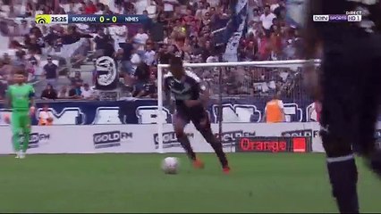Bordeaux 1 - 0 Nimes Jimmy Briand goal 16.09.2018