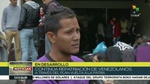 Un segundo grupo de venezolanos regresará a su país desde Ecuador